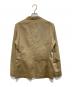 JIL SANDER (ジルサンダー) コットンリネンシングルブレストジャケット ベージュ サイズ:50：8000円
