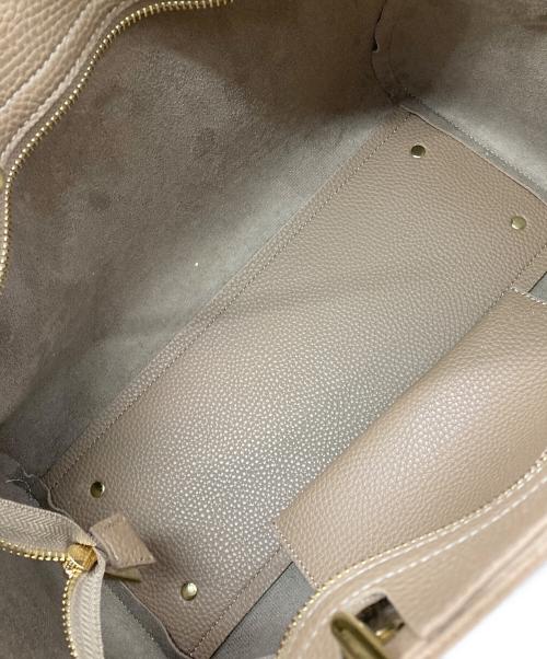 KATIE LOXTON（ケイティロクストン）KATIE LOXTON (ケイティロクストン) DEUXIEME CLASSE (ドゥーズィエム クラス) バンブーハンドバッグ ベージュの古着・服飾アイテム