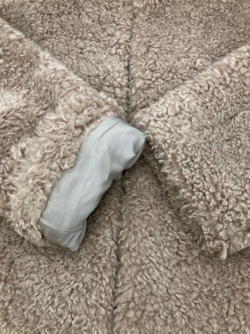 DEUXIEME CLASSE（ドゥーズィエム クラス）DEUXIEME CLASSE (ドゥーズィエム クラス) TEDDY BOA JACKET ベージュ サイズ:Freeの古着・服飾アイテム