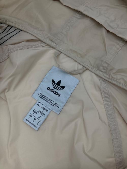 adidas Originals（アディダスオリジナル）adidas Originals (アディダスオリジナル) クラシックス ウインドブレーカー ベージュ サイズ:XLの古着・服飾アイテム