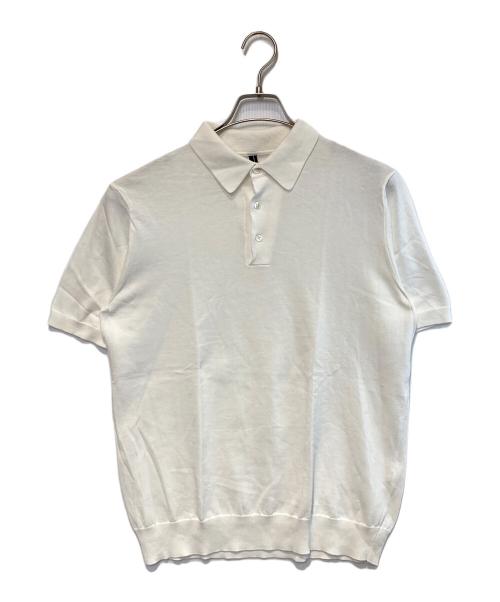 TRENTA SETTANTA（トレンタセッタンタ）TRENTA SETTANTA (トレンタセッタンタ) 30/70 ポロシャツ ホワイト サイズ:48の古着・服飾アイテム
