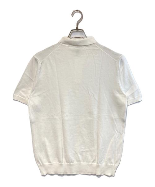 TRENTA SETTANTA（トレンタセッタンタ）TRENTA SETTANTA (トレンタセッタンタ) 30/70 ポロシャツ ホワイト サイズ:48の古着・服飾アイテム