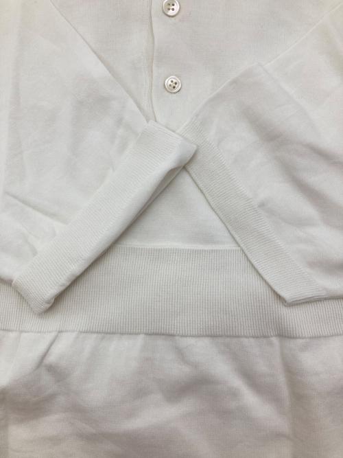 TRENTA SETTANTA（トレンタセッタンタ）TRENTA SETTANTA (トレンタセッタンタ) 30/70 ポロシャツ ホワイト サイズ:48の古着・服飾アイテム
