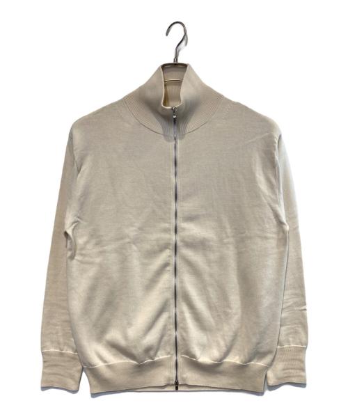 BATONER（バトナ―）BATONER (バトナ―) THE SEAISLAND COTTON DRIVERS KNIT アイボリー サイズ:Mの古着・服飾アイテム