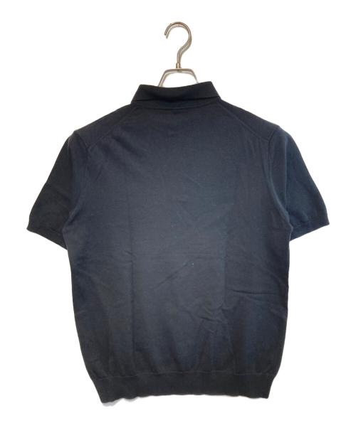 TRENTA SETTANTA（トレンタセッタンタ）TRENTA SETTANTA (トレンタセッタンタ) 30/70 ポロシャツ ブラック サイズ:48の古着・服飾アイテム