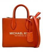 MICHAEL KORSマイケル・コース）の古着「ショッパートート クロスボディ」｜オレンジ
