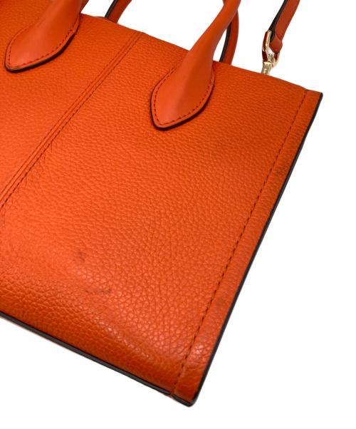 MICHAEL KORS（マイケル・コース）MICHAEL KORS (マイケル・コース) ショッパートート クロスボディ オレンジの古着・服飾アイテム