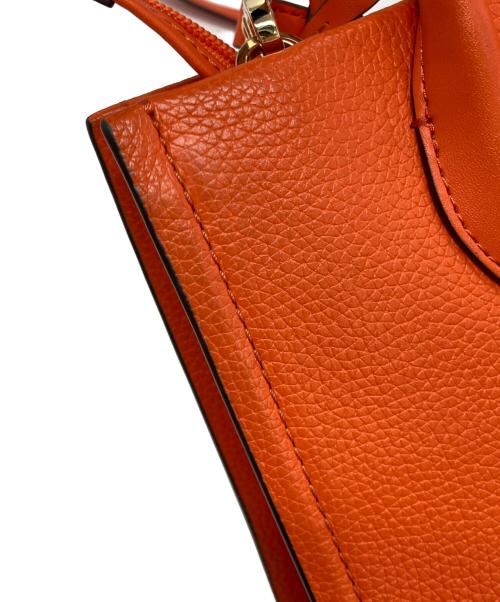 MICHAEL KORS（マイケル・コース）MICHAEL KORS (マイケル・コース) ショッパートート クロスボディ オレンジの古着・服飾アイテム