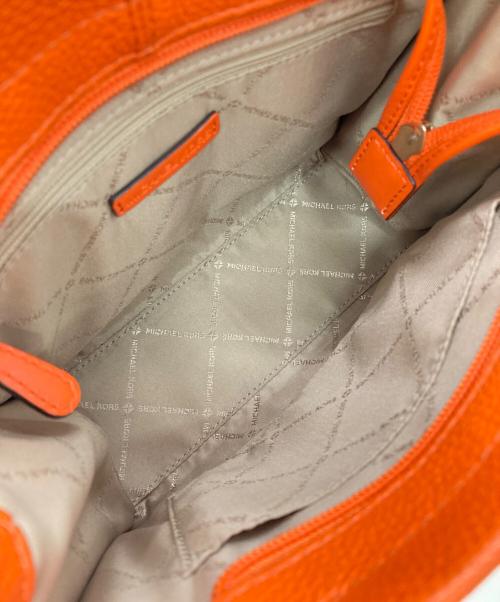 MICHAEL KORS（マイケル・コース）MICHAEL KORS (マイケル・コース) ショッパートート クロスボディ オレンジの古着・服飾アイテム