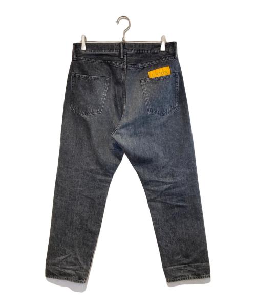 UNION（ユニオン）UNION (ユニオン) ブラックデニムパンツ ブラック サイズ:2の古着・服飾アイテム