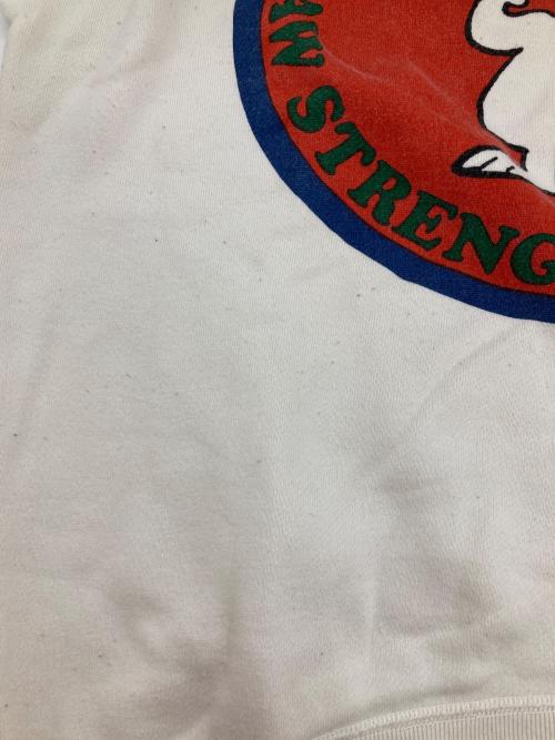 WAREHOUSE（ウエアハウス）WAREHOUSE (ウエアハウス) PEANUTS (ピーナッツ) 裏起毛スウェット アイボリー サイズ:Mの古着・服飾アイテム