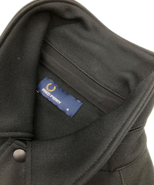 FRED PERRY（フレッドペリー）FRED PERRY (フレッドペリー) JERSEY COACH JACKET ブラック サイズ:Mの古着・服飾アイテム