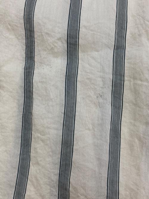 Uhr（ウーア）Uhr (ウーア) Striped Volume Sleeve Blouse アイボリー サイズ:Freeの古着・服飾アイテム