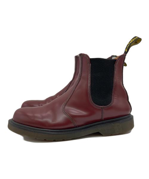 Dr.Martens（ドクターマーチン）Dr.Martens (ドクターマーチン) CHELSEA BOOT レッド サイズ:UK6の古着・服飾アイテム