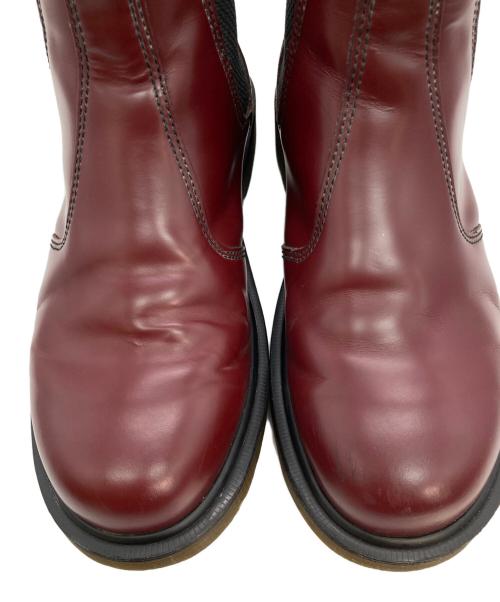 Dr.Martens（ドクターマーチン）Dr.Martens (ドクターマーチン) CHELSEA BOOT レッド サイズ:UK6の古着・服飾アイテム