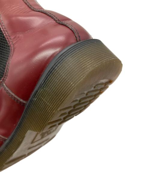 Dr.Martens（ドクターマーチン）Dr.Martens (ドクターマーチン) CHELSEA BOOT レッド サイズ:UK6の古着・服飾アイテム