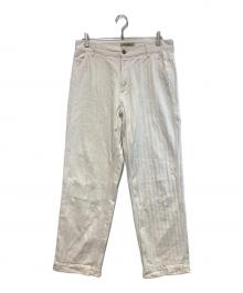 F.O.B FACTORY（エフオービー ファクトリー）の古着「ヘリンボーンツイルペインターパンツ」｜ホワイト