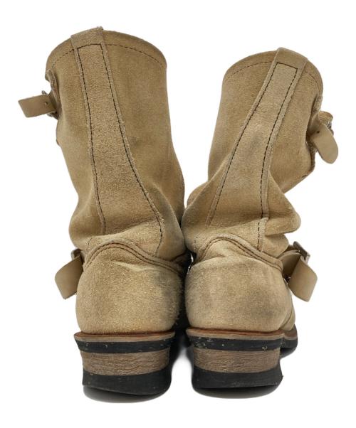 RED WING（レッドウィング）RED WING (レッドウィング) ［古着］ENGINEER BOOTS ベージュ サイズ:USA 8Dの古着・服飾アイテム