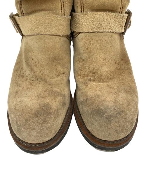 RED WING（レッドウィング）RED WING (レッドウィング) ［古着］ENGINEER BOOTS ベージュ サイズ:USA 8Dの古着・服飾アイテム