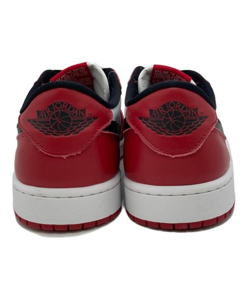 NIKE（ナイキ）NIKE (ナイキ) AIR JORDAN 1 LOW OG レッド×ホワイト サイズ:US10 未使用品の古着・服飾アイテム