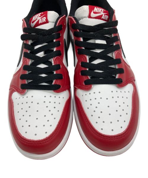 NIKE（ナイキ）NIKE (ナイキ) AIR JORDAN 1 LOW OG レッド×ホワイト サイズ:US10 未使用品の古着・服飾アイテム