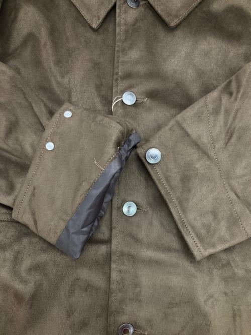 WHIMSIC（ウィムジック）WHIMSIC (ウィムジック) スウェードタッチカバーオール ブラウン サイズ:Free 未使用品の古着・服飾アイテム