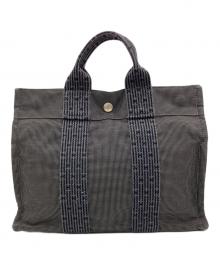 HERMES（エルメス）の古着「エールライントートPM」｜グレー