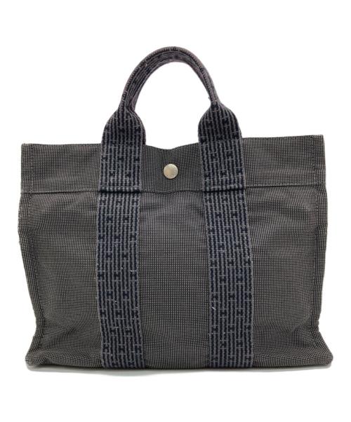 HERMES（エルメス）HERMES (エルメス) エールライントートPM グレーの古着・服飾アイテム