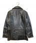 GAP (ギャップ) ［古着］カウレザーカーコート ブラック サイズ:S：15000円