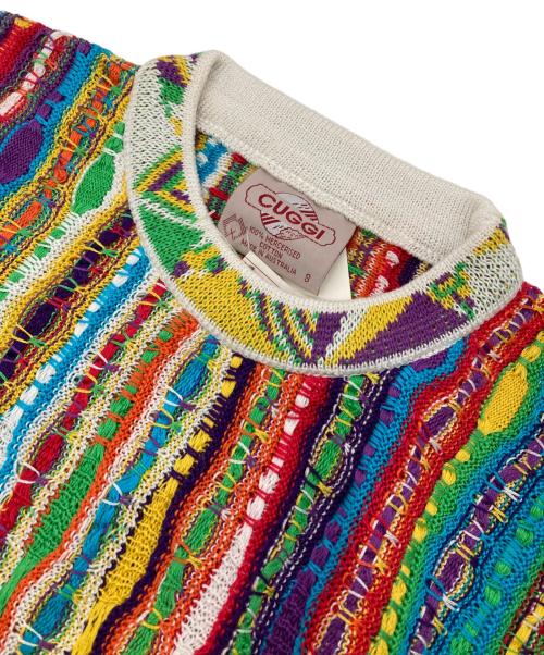 CUGGI（クージー）CUGGI (クージー) ［古着］3Dニット マルチカラー サイズ:Sの古着・服飾アイテム