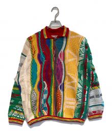 CUGGI（クージー）の古着「［古着］3Dニットポロシャツ」｜マルチカラー