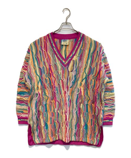 IiMNOS（リムノス）IiMNOS (リムノス) ［古着］3Dニット ピンクベージュ サイズ:Sの古着・服飾アイテム