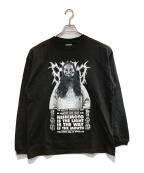NISHIMOTO IS THE MOUTHニシモトイズザマウス）の古着「METAL TOUR L/S TEE」｜ブラック