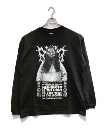 NISHIMOTO IS THE MOUTH（ニシモトイズザマウス）の古着「METAL TOUR L/S TEE」｜ブラック