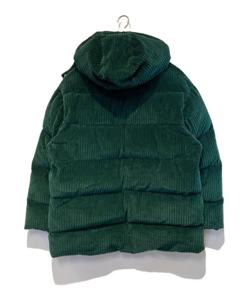 KHRISJOY（クリスジョイ）KHRISJOY (クリスジョイ) コーデュロイダウンジャケット グリーン サイズ:02 未使用品の古着・服飾アイテム