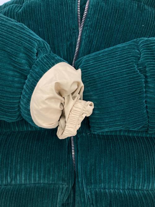 KHRISJOY（クリスジョイ）KHRISJOY (クリスジョイ) コーデュロイダウンジャケット グリーン サイズ:02 未使用品の古着・服飾アイテム