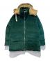 KHRISJOY（クリスジョイ）の古着「コーデュロイダウンジャケット」｜グリーン