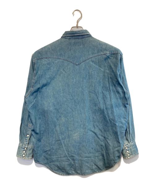 Wrangler（ラングラー）Wrangler (ラングラー) ［古着］デニムウエスタンシャツ インディゴ サイズ:LLの古着・服飾アイテム