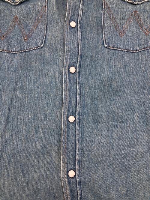 Wrangler（ラングラー）Wrangler (ラングラー) ［古着］デニムウエスタンシャツ インディゴ サイズ:LLの古着・服飾アイテム