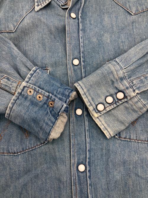 Wrangler（ラングラー）Wrangler (ラングラー) ［古着］デニムウエスタンシャツ インディゴ サイズ:LLの古着・服飾アイテム