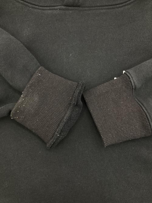 stussy（ステューシー）stussy (ステューシー) プルオーバーパーカー ブラック サイズ:Lの古着・服飾アイテム