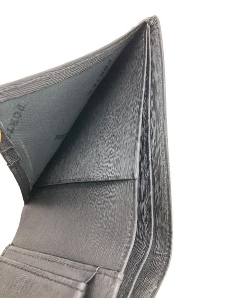PORTER（ポーター）PORTER (ポーター) CURRENT  WALLET ブラックの古着・服飾アイテム