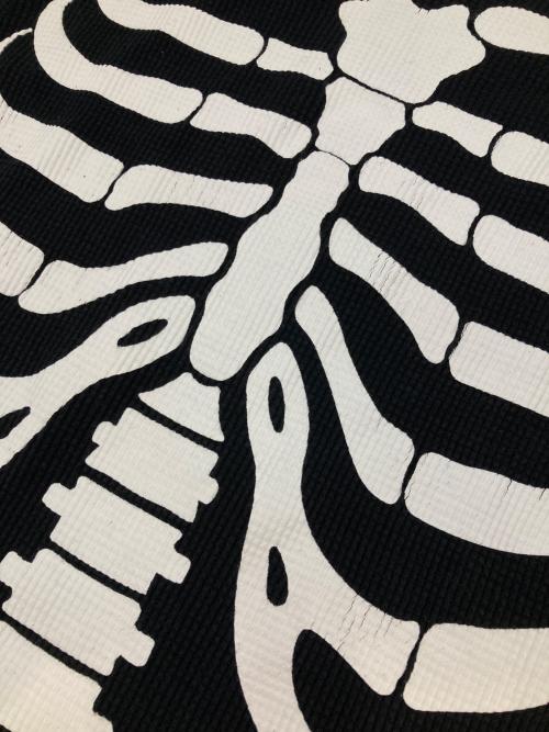 SUPREME（シュプリーム）SUPREME (シュプリーム) Hanes (ヘインズ) Bones Thermal Crew ブラック サイズ:Sの古着・服飾アイテム
