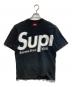 SUPREME（シュプリーム）の古着「intarsia spellout S/S Top」｜ブラック