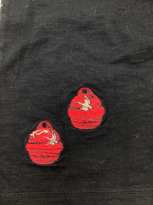 CROPPED HEADS（クロップドヘッズ）CROPPED HEADS (クロップドヘッズ) ヘンリーネックＴシャツ ブラック サイズ:Lの古着・服飾アイテム