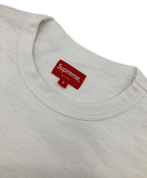 SUPREME（シュプリーム）SUPREME (シュプリーム) Flame S/S Top ホワイト サイズ:Sの古着・服飾アイテム