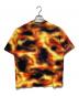 SUPREME (シュプリーム) Small Box Tee Flames オレンジ サイズ:M：7000円