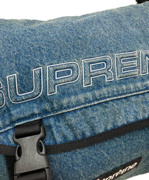 SUPREME（シュプリーム）SUPREME (シュプリーム) Denim Messenger Bag インディゴの古着・服飾アイテム