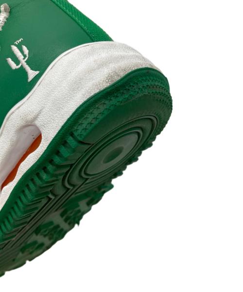 NIKE（ナイキ）NIKE (ナイキ) OFFWHITE (オフホワイト) AIR FORCE 1 MID SP LTHR グリーン サイズ:US8.5の古着・服飾アイテム