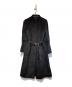 GUCCI（グッチ）の古着「アルパカ混ノーカラーシャギーコート」｜ブラック